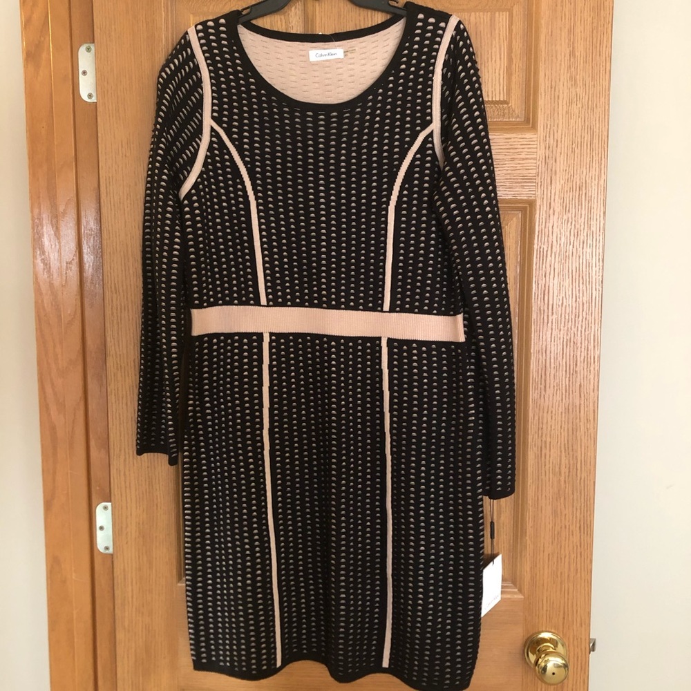 Calvin Klein sweater dress NWT